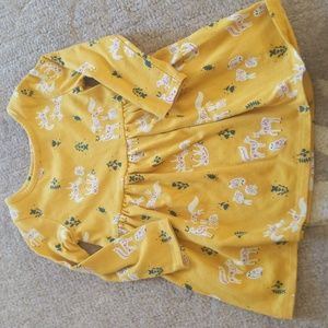 Yellow sun dress